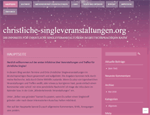 Tablet Screenshot of christliche-singleveranstaltungen.org